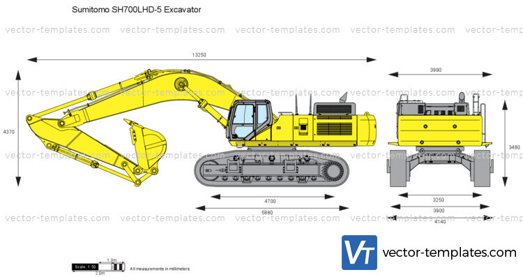 Sumitomo SH700LHD-5 Excavator