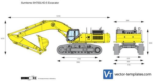 Sumitomo SH700LHD-5 Excavator