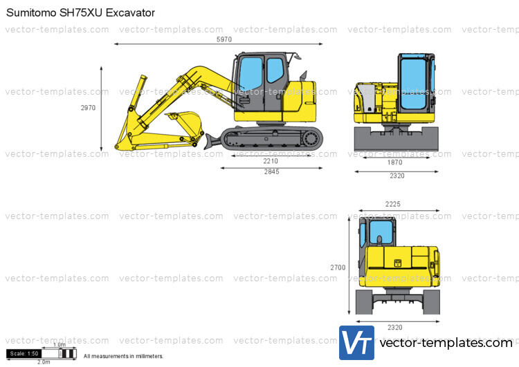 Sumitomo SH75XU Excavator