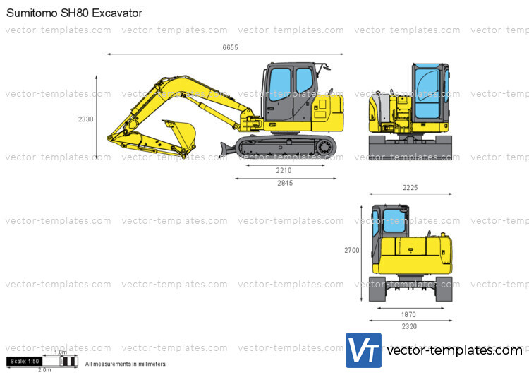 Sumitomo SH80 Excavator