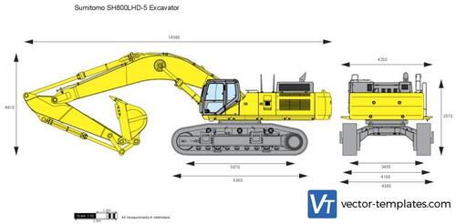 Sumitomo SH800LHD-5 Excavator