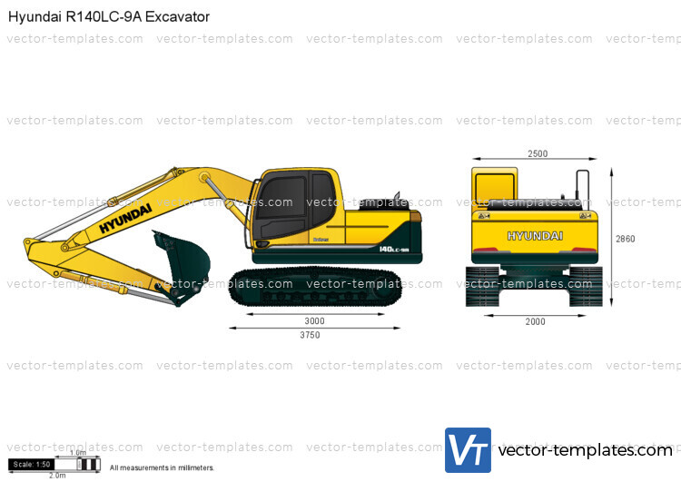 Hyundai R140LC-9A Excavator