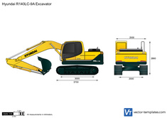 Hyundai R140LC-9A Excavator