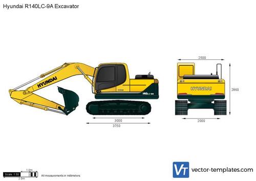 Hyundai R140LC-9A Excavator