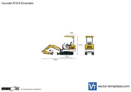 Hyundai R16-9 Excavator