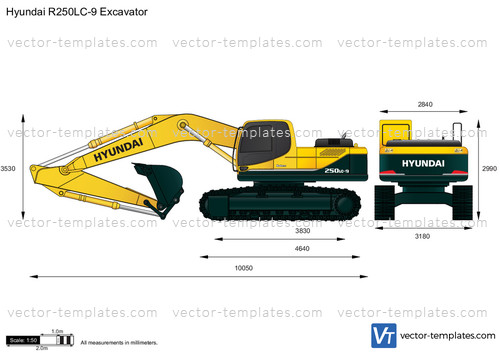 Hyundai R250LC-9 Excavator