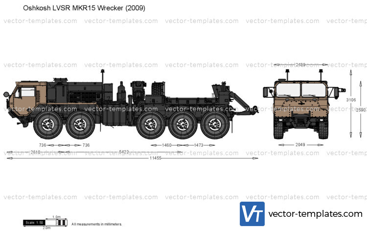 Oshkosh LVSR MKR15 Wrecker