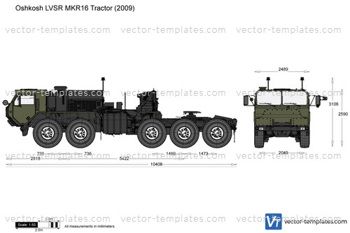 Oshkosh LVSR MKR16 Tractor