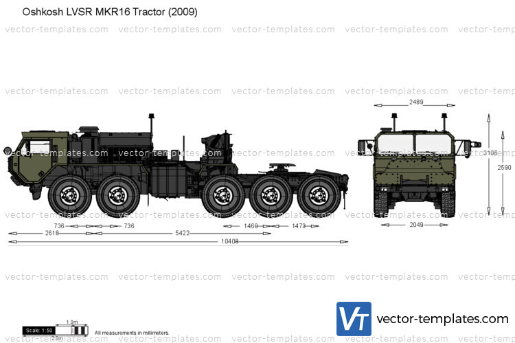 Oshkosh LVSR MKR16 Tractor