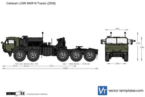 Oshkosh LVSR MKR16 Tractor