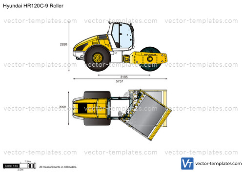 Hyundai HR120C-9 Roller