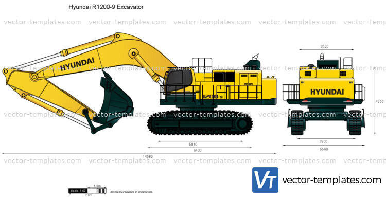 Hyundai R1200-9 Excavator