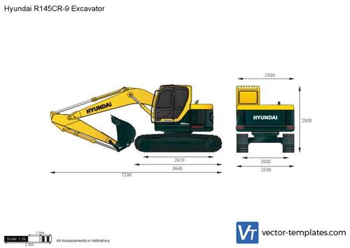 Hyundai R145CR-9 Excavator