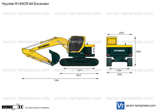Hyundai R145CR-9A Excavator