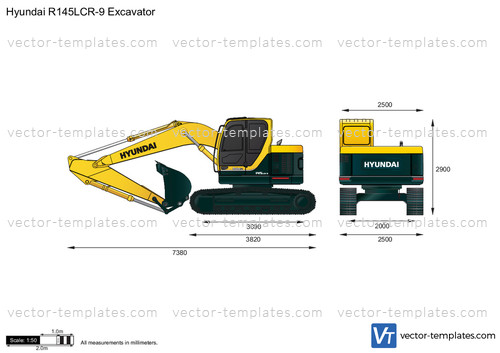 Hyundai R145LCR-9 Excavator