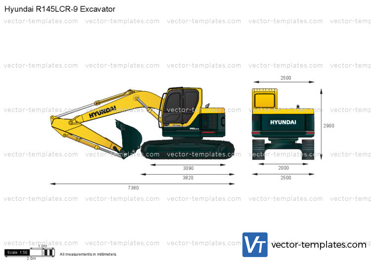 Hyundai R145LCR-9 Excavator