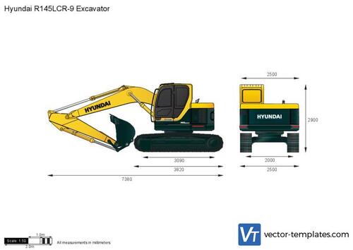 Hyundai R145LCR-9 Excavator