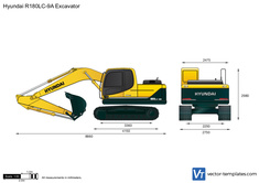 Hyundai R180LC-9A Excavator