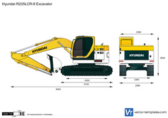 Hyundai R235LCR-9 Excavator