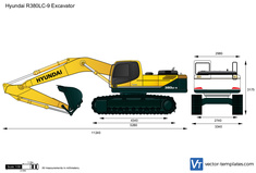 Hyundai R380LC-9 Excavator