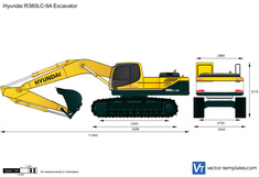 Hyundai R380LC-9A Excavator