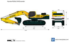 Hyundai R520LC-9A Excavator