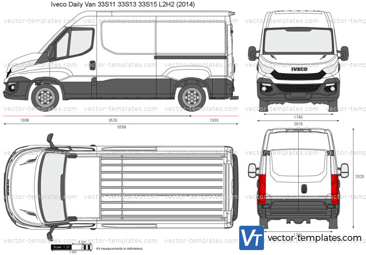 Iveco Daily Van 33S11 33S13 33S15 L2H2