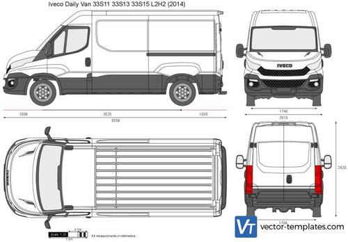 Iveco Daily Van 33S11 33S13 33S15 L2H2