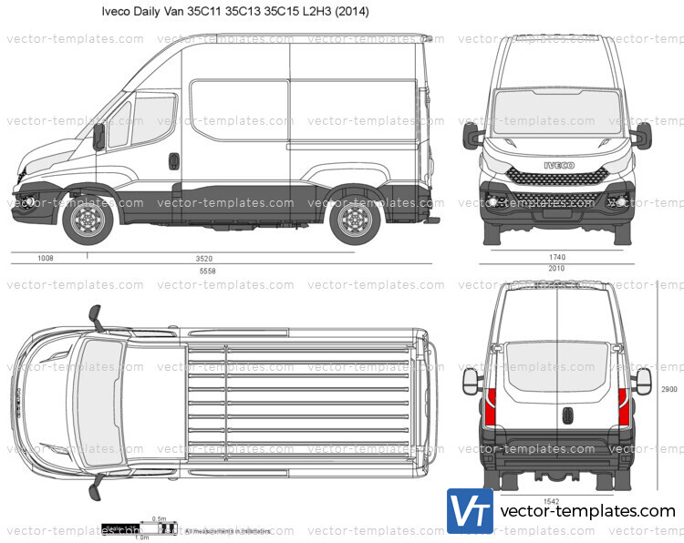 Iveco Daily Van 35C11 35C13 35C15 L2H3