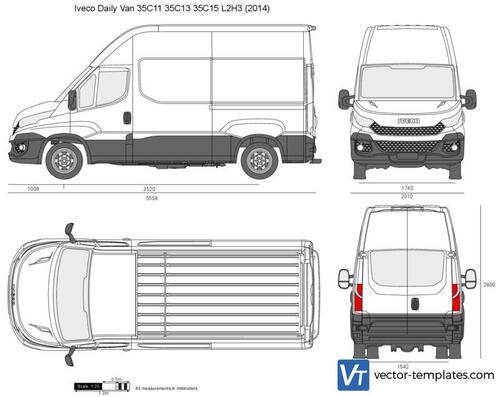 Iveco Daily Van 35C11 35C13 35C15 L2H3