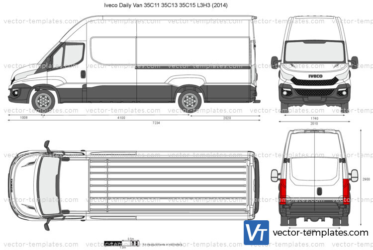 Iveco Daily Van 35C11 35C13 35C15 L4H3