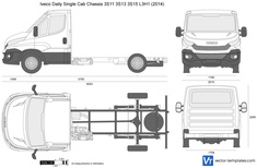 Iveco Daily Single Cab Chassis 3S11 3S13 3S15 L3H1