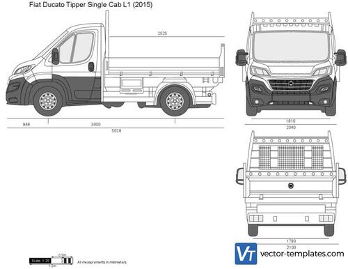 Fiat Ducato Tipper Single Cab L1