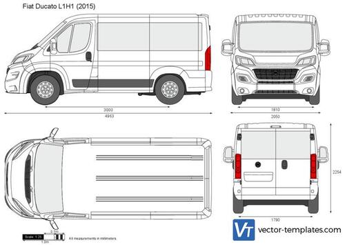 Templates - Cars - Iveco - Iveco Daily 65C18 Van