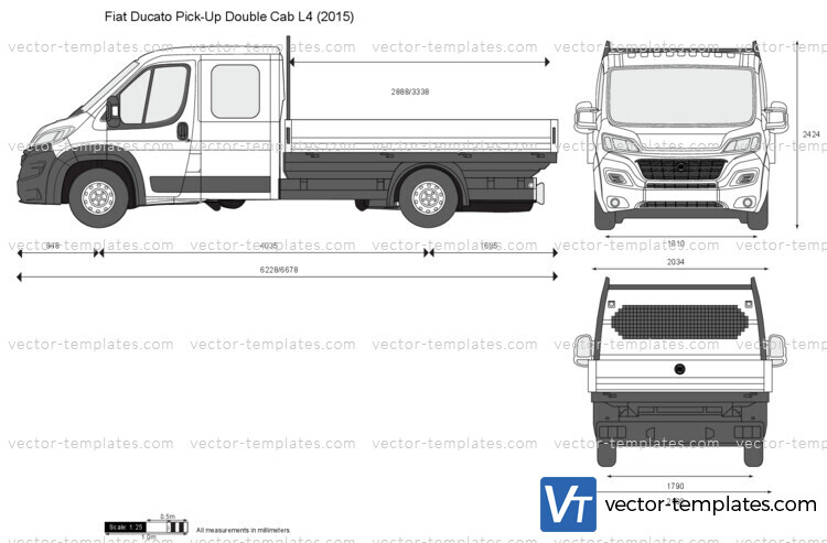 Fiat Ducato Pick-Up Double Cab L4