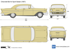 Chevrolet Bel Air Sport Sedan