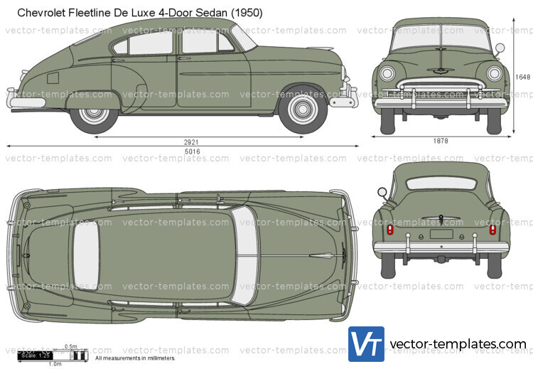 Chevrolet Fleetline De Luxe 4-Door Sedan