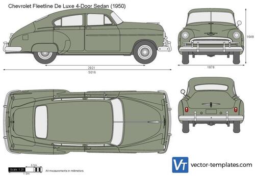 Chevrolet Fleetline De Luxe 4-Door Sedan