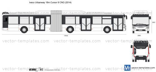 Iveco Urbanway 18m Cursor 8 CNG
