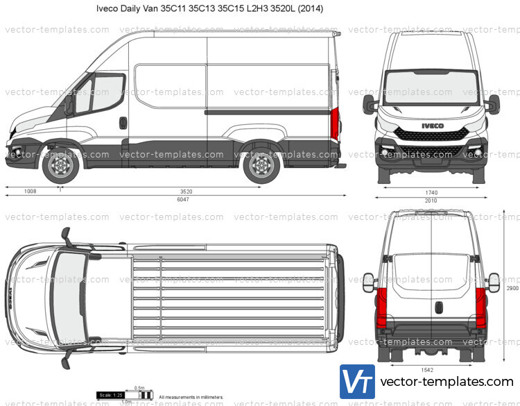 Iveco Daily Van 35C11 35C13 35C15 L2H3 3520L