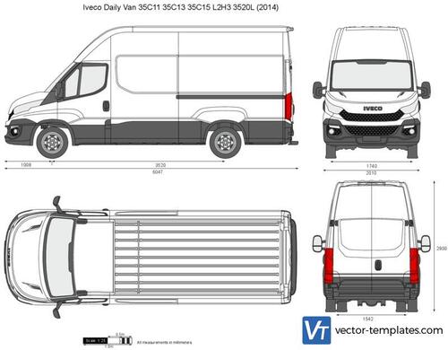 Iveco Daily Van 35C11 35C13 35C15 L2H3 3520L