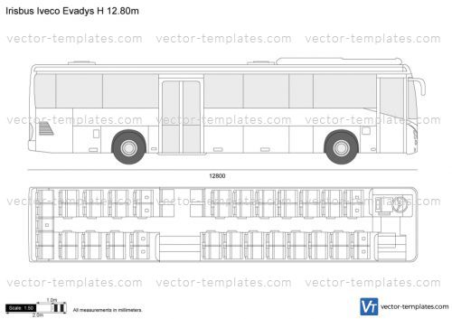 Irisbus Iveco Evadys H 12.80m