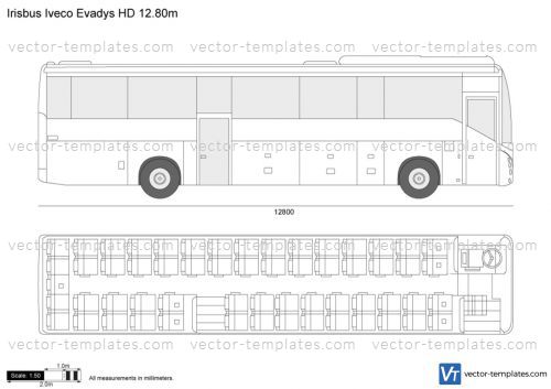 Irisbus Iveco Evadys HD 12.80m