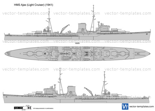 HMS Ajax (Light Cruiser)