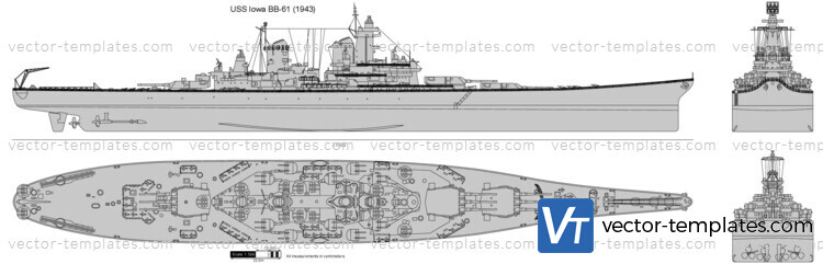 USS Iowa BB-61