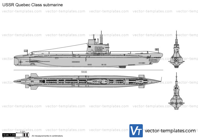 USSR Quebec Class submarine