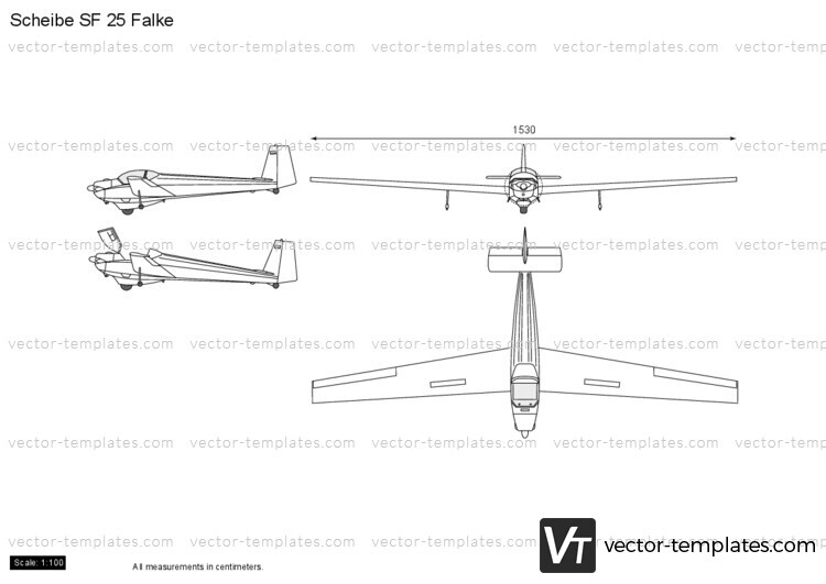 Scheibe SF 25 Falke