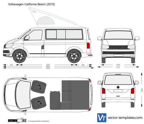 Volkswagen California Beach T6