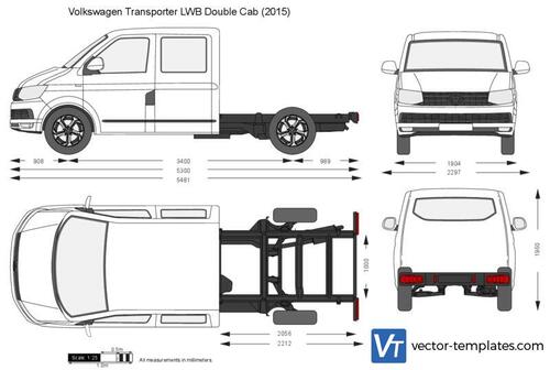 Volkswagen Transporter T6 LWB Double Cab