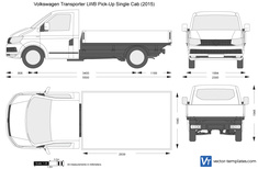 Volkswagen Transporter T6 LWB Pick-Up Single Cab